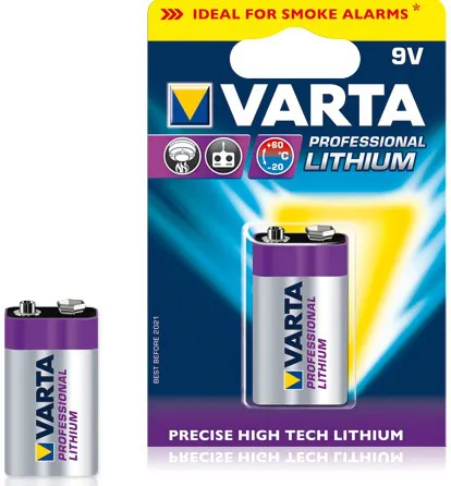 Lithium 9V-Block 6 LR 61