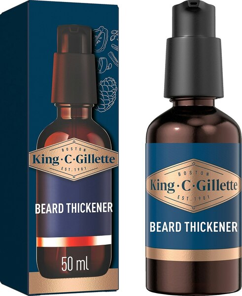 King C. Gillette Men's Beard Thickener 50 ml - beard oil
