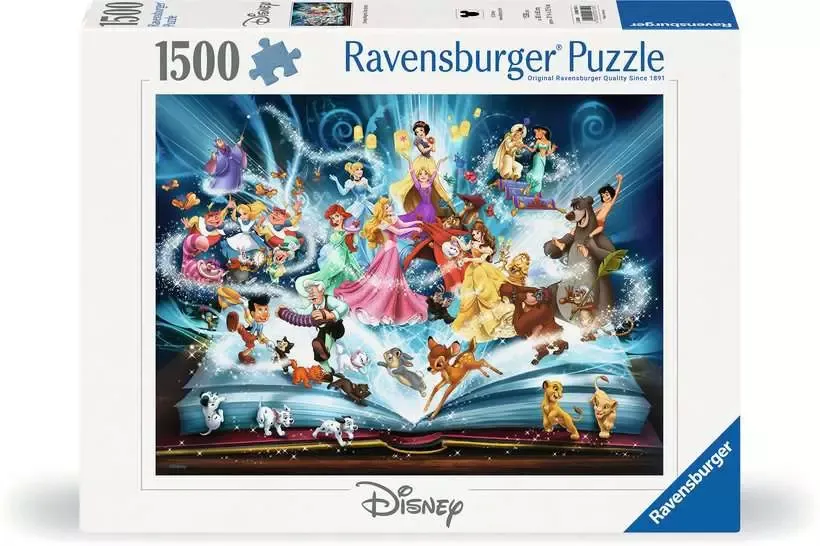 Ravensburger Disney's magical storybook - puzzle, 1500 pcs