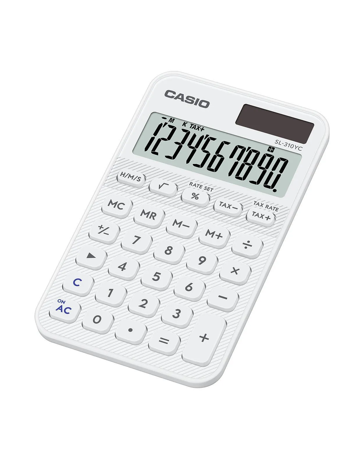 Casio SL-310YC 10-digit Pocket Calculator White