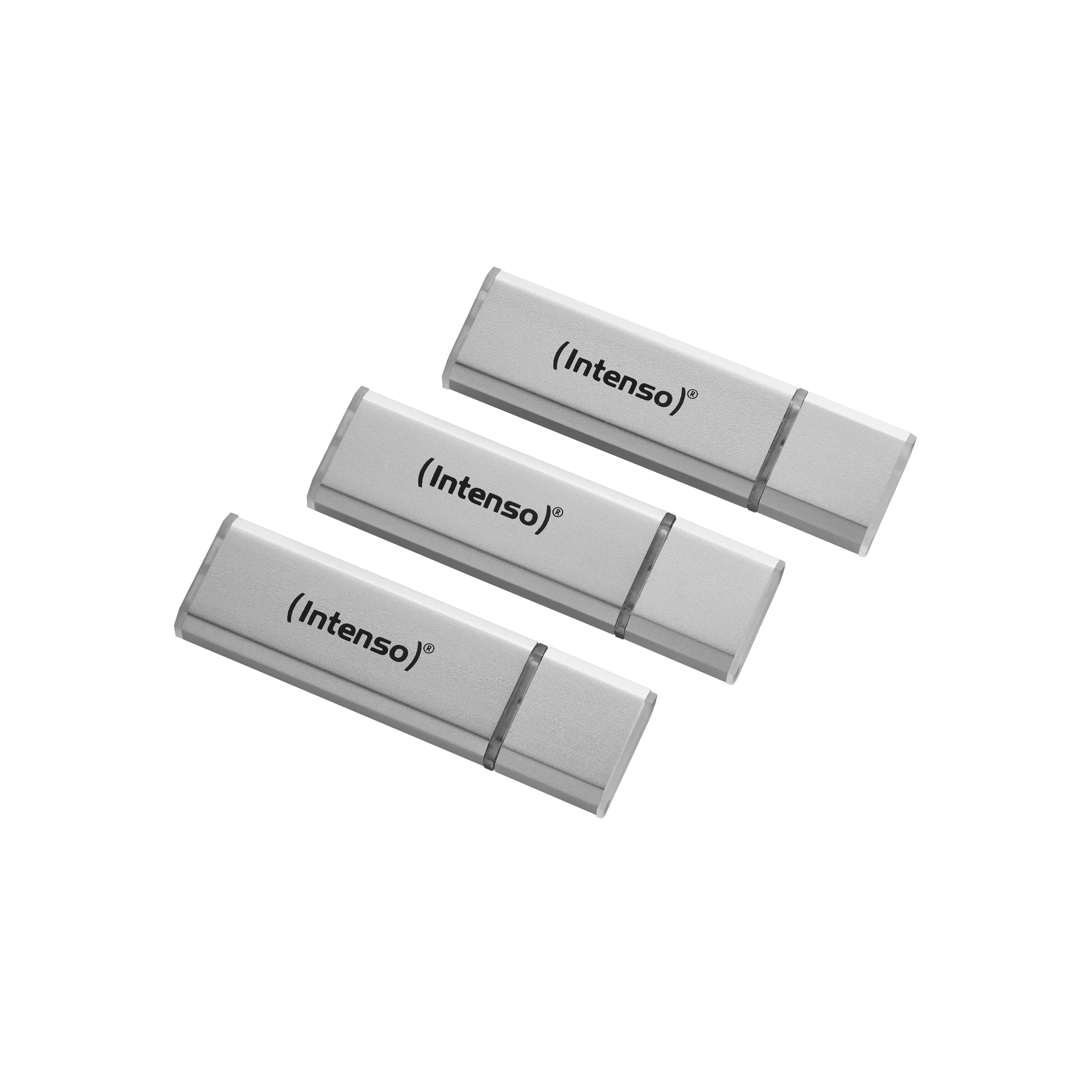 Intenso 3x32GB USB 2.0 - memory stick, Silver