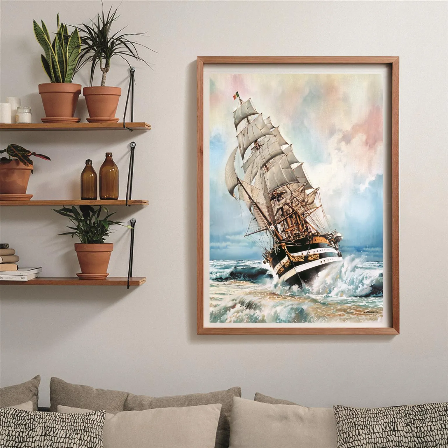 Clementoni High Quality Collection Amerigo Vespucci -palapeli, 1000 palaa