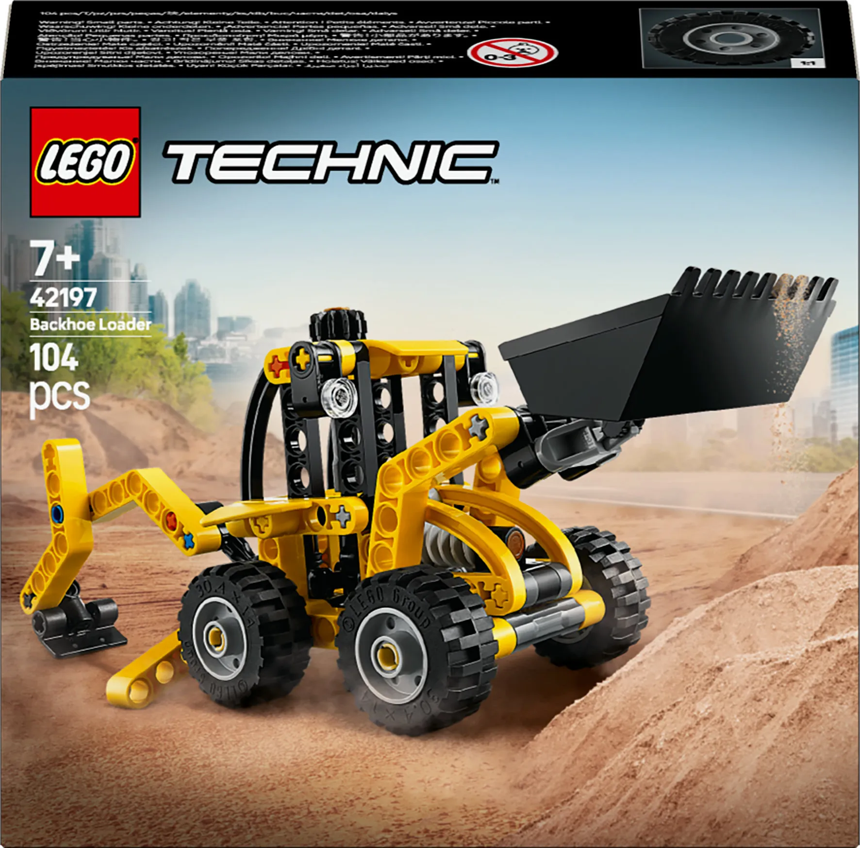 LEGO Technic Traktorikaivuri 42197