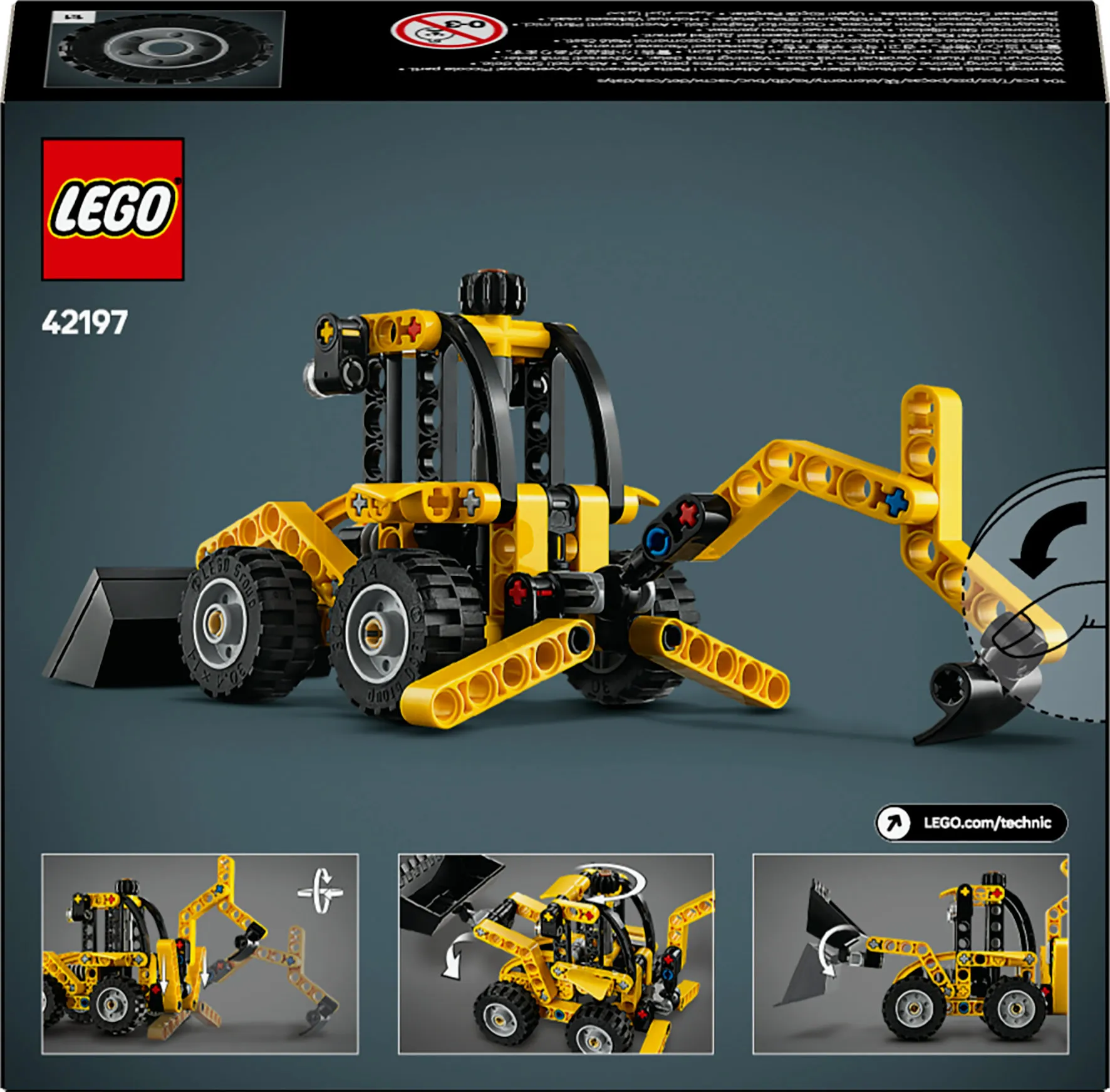 LEGO Technic Traktorikaivuri 42197