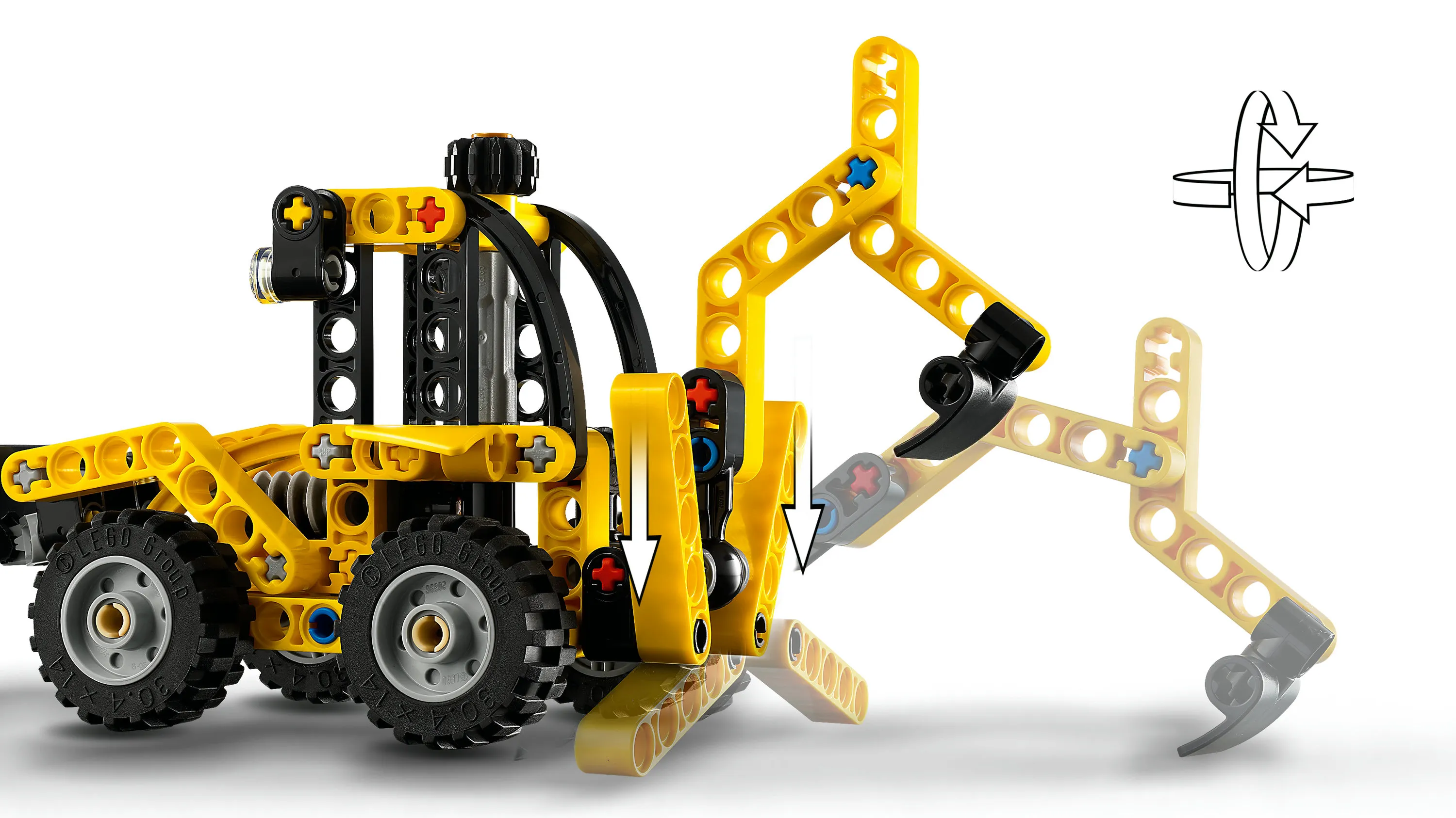 LEGO Technic Traktorikaivuri 42197