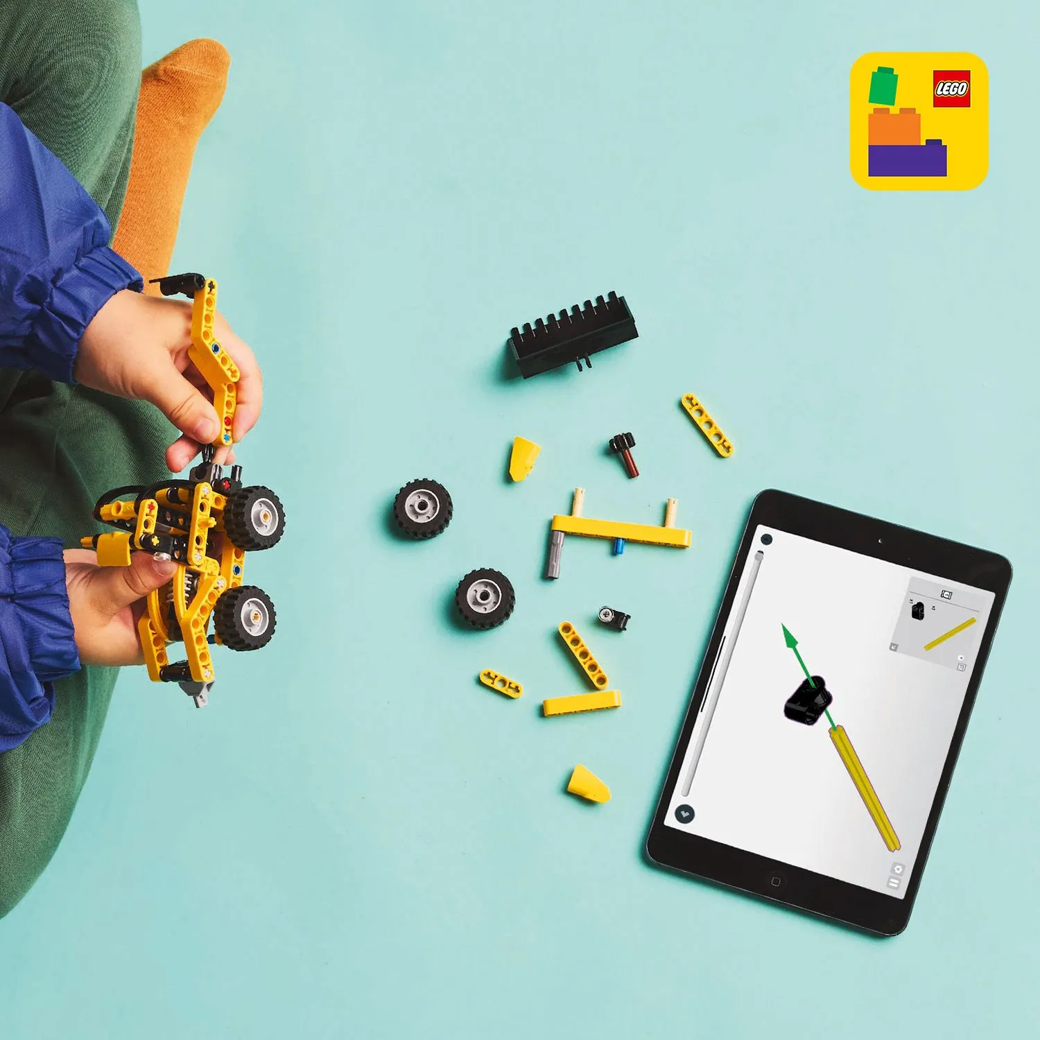 LEGO Technic Traktorikaivuri 42197