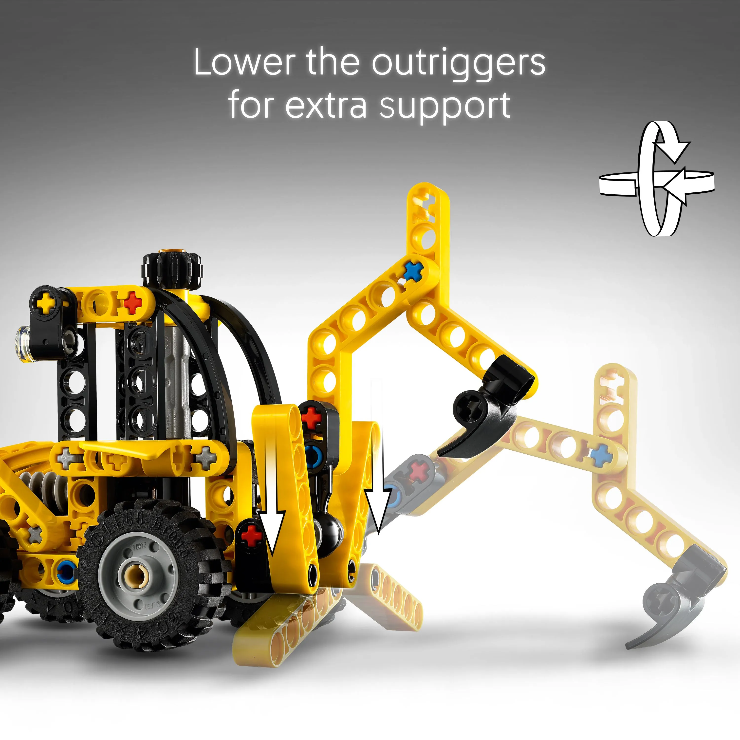 LEGO Technic Traktorikaivuri 42197