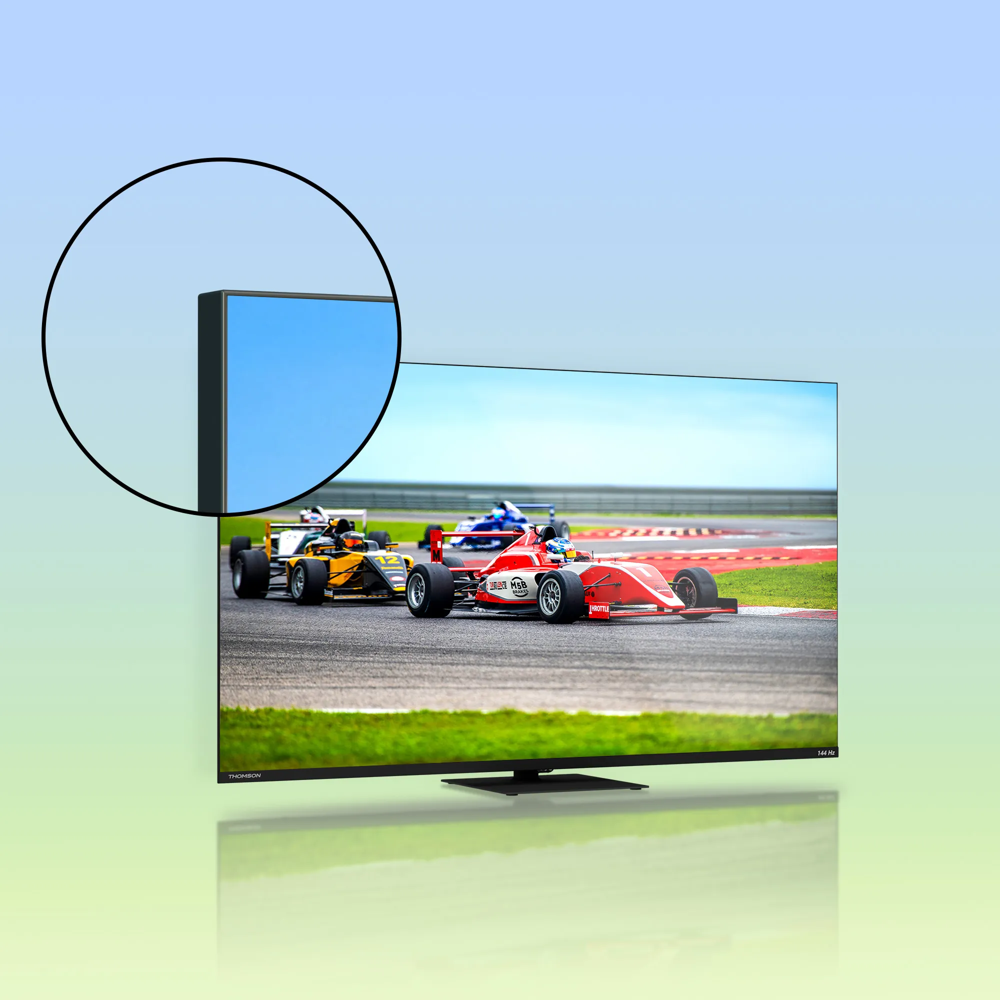 Thomson 55&quot; QLED PRO UHD 144Hz Google Smart -televisio