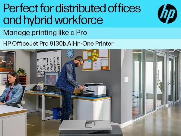 HP OfficeJet Pro 9130b All-in-One Printe