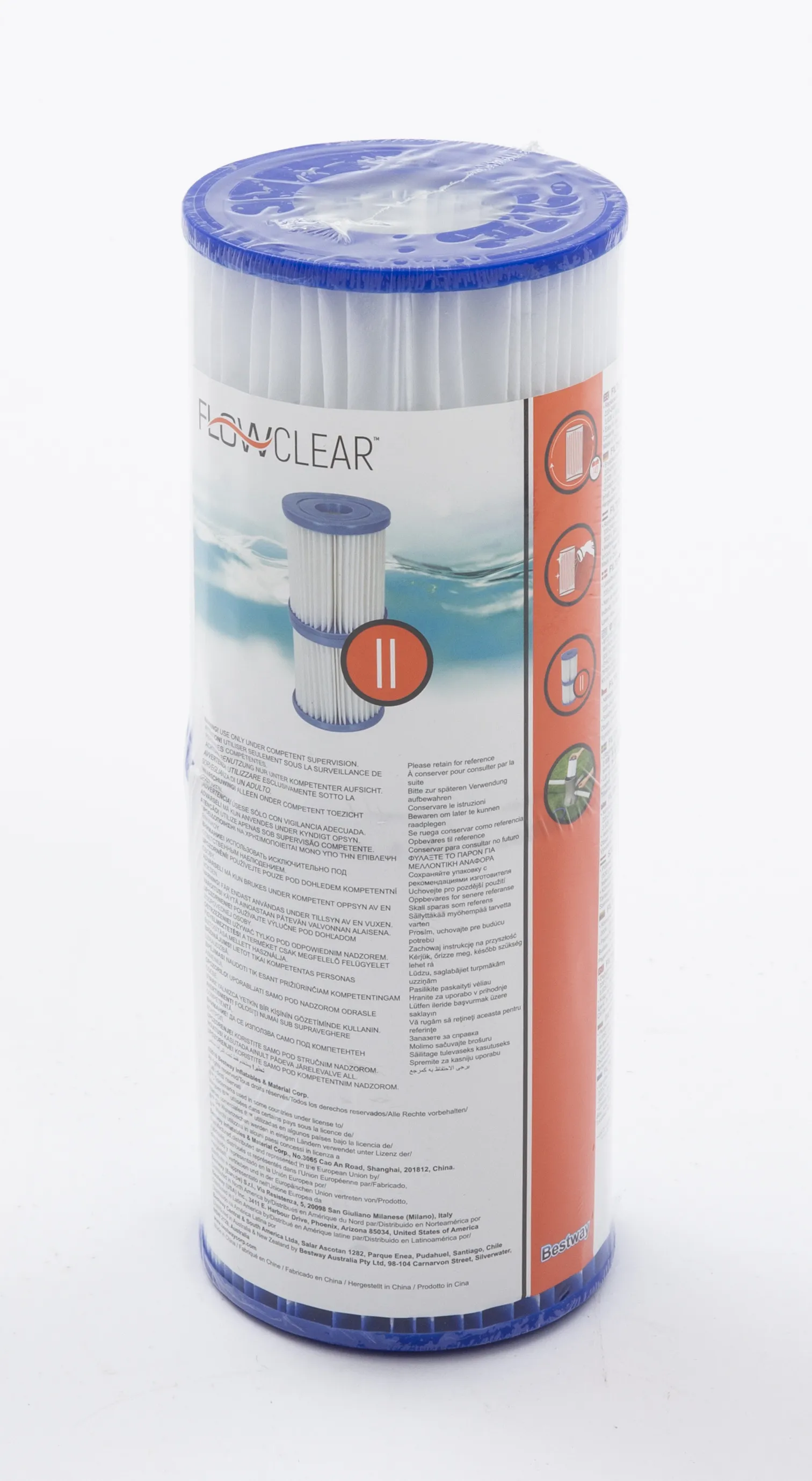 Bestway Flowclear II -suodatin, 2kpl