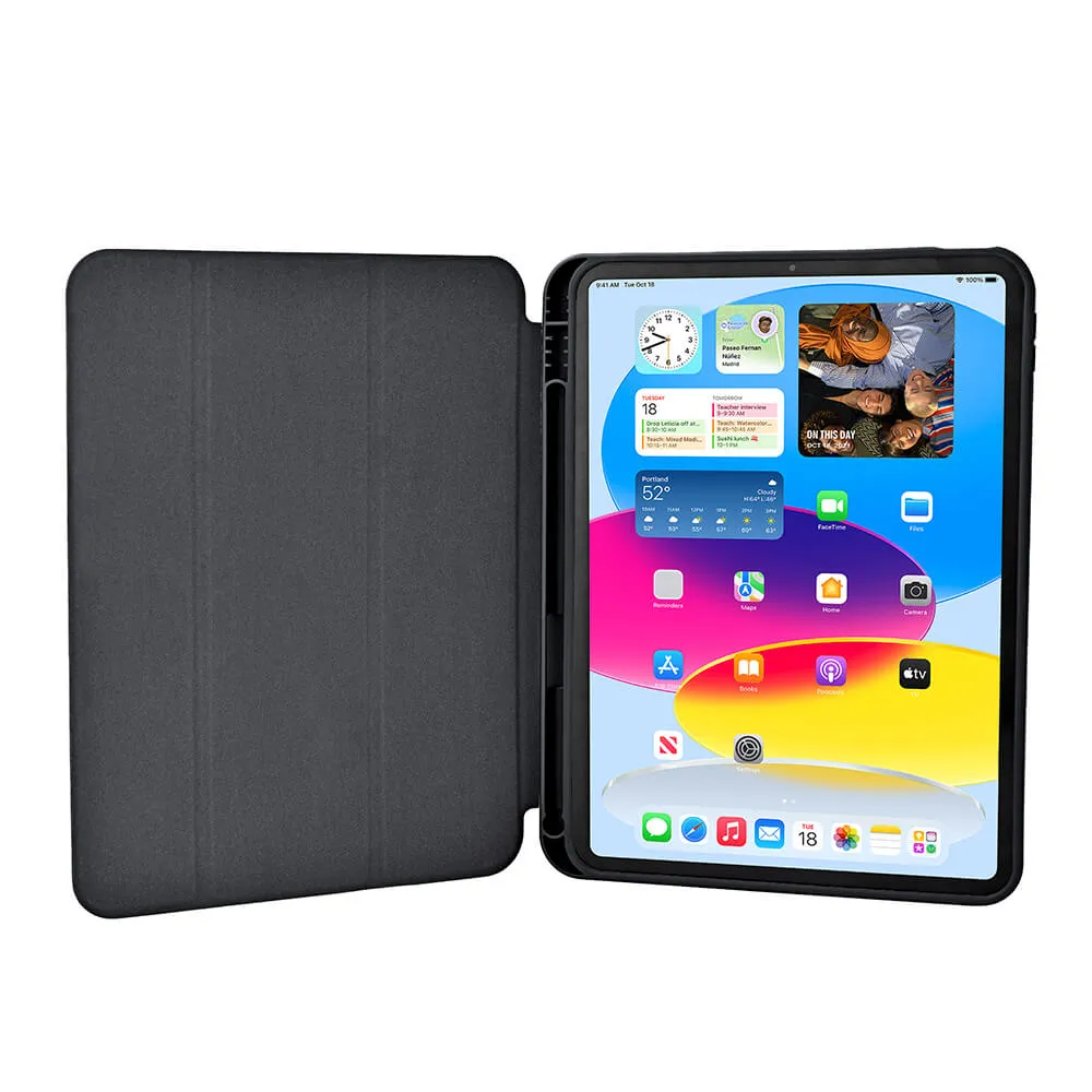 GEAR Tabletcover Pennh&aring;llare Svart - iPad 10,9" 10th Gen 2022