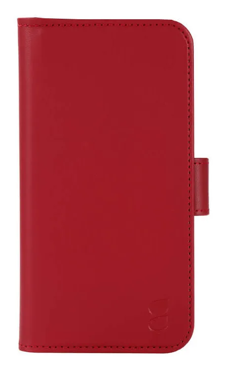 GEAR Wallet, iPhone 12 / 12 Pro - pl&aring;nboksfodral, R&ouml;d