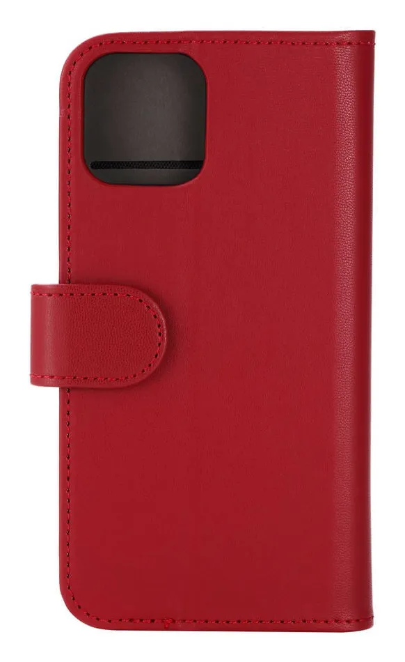 GEAR Wallet, iPhone 12 / 12 Pro - pl&aring;nboksfodral, R&ouml;d