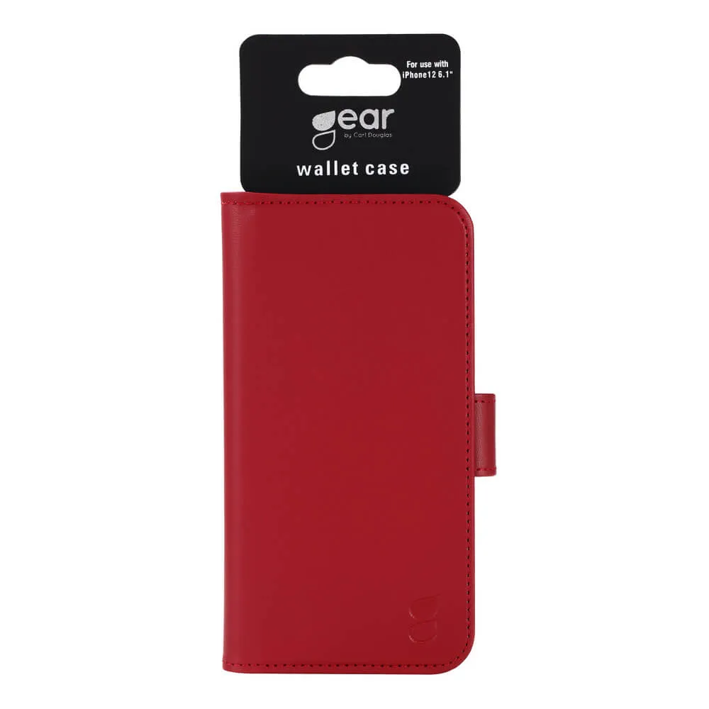 GEAR Wallet, iPhone 12 / 12 Pro - Wallet Case, Red