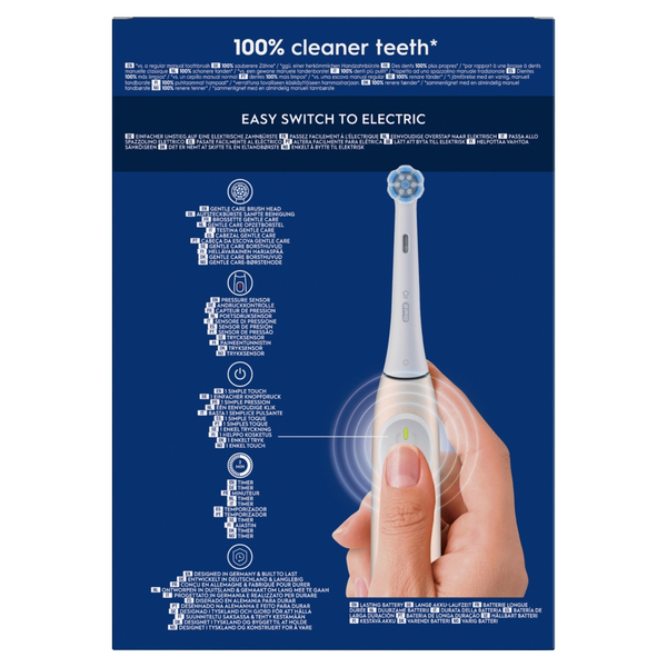 Oral-B iO2 Series Duo - electric toothbrush, Night Black, Calm Pink