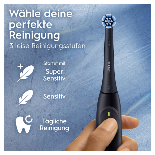 Oral-B iO2 Series Duo - electric toothbrush, Night Black, Calm Pink