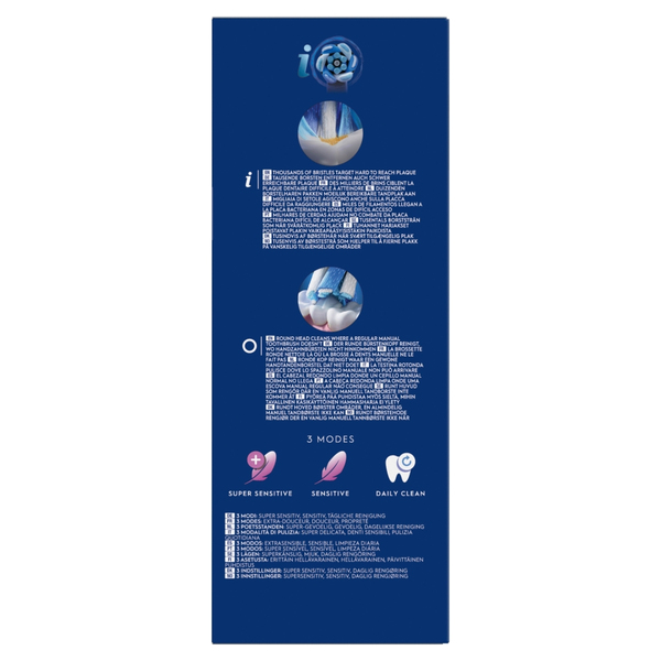 Oral-B iO2 Series Duo - electric toothbrush, Night Black, Calm Pink