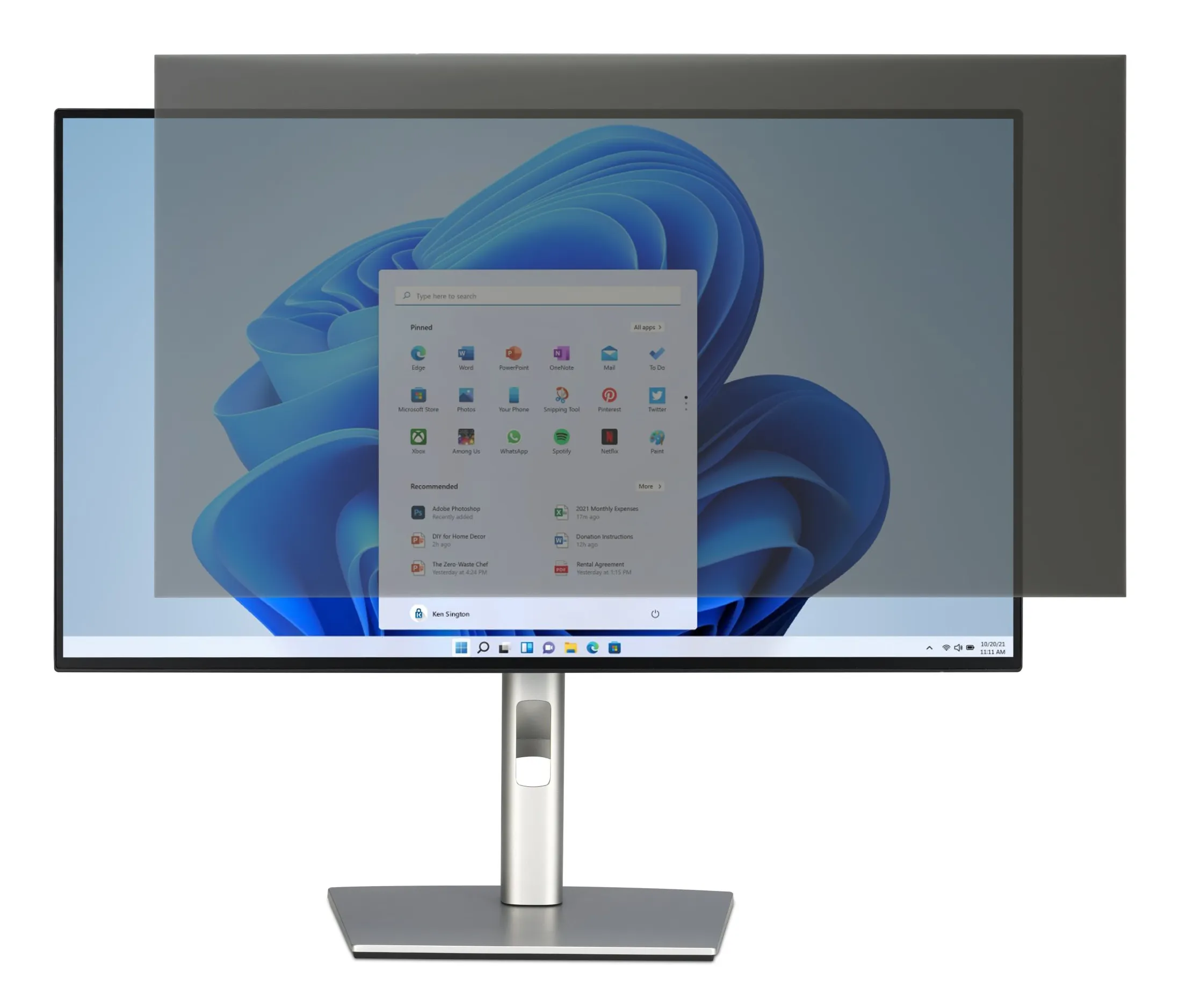 Privacy Screen Filter for 31.5&quot; Monitors