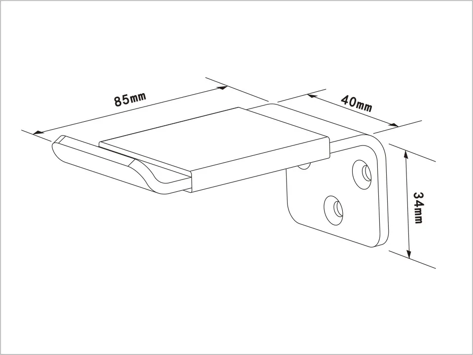 Multibrackets Headset Holder Wall, black