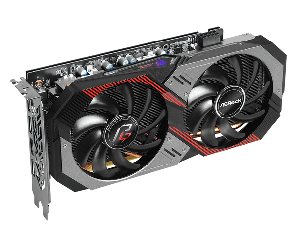 ASRock Radeon RX 5600 XT Phantom Gaming D2 OC -n&auml;yt&ouml;nohjain