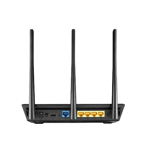 Asus RT-AC1900U router, Wi-Fi 5, AC1900, Dual-band, med modem, svart