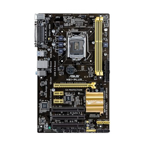 Asus H81-PLUS, ATX -emolevy