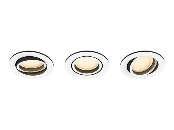 Philips HUE MILLISKIN RECESSED R. WHITE 3X5W
