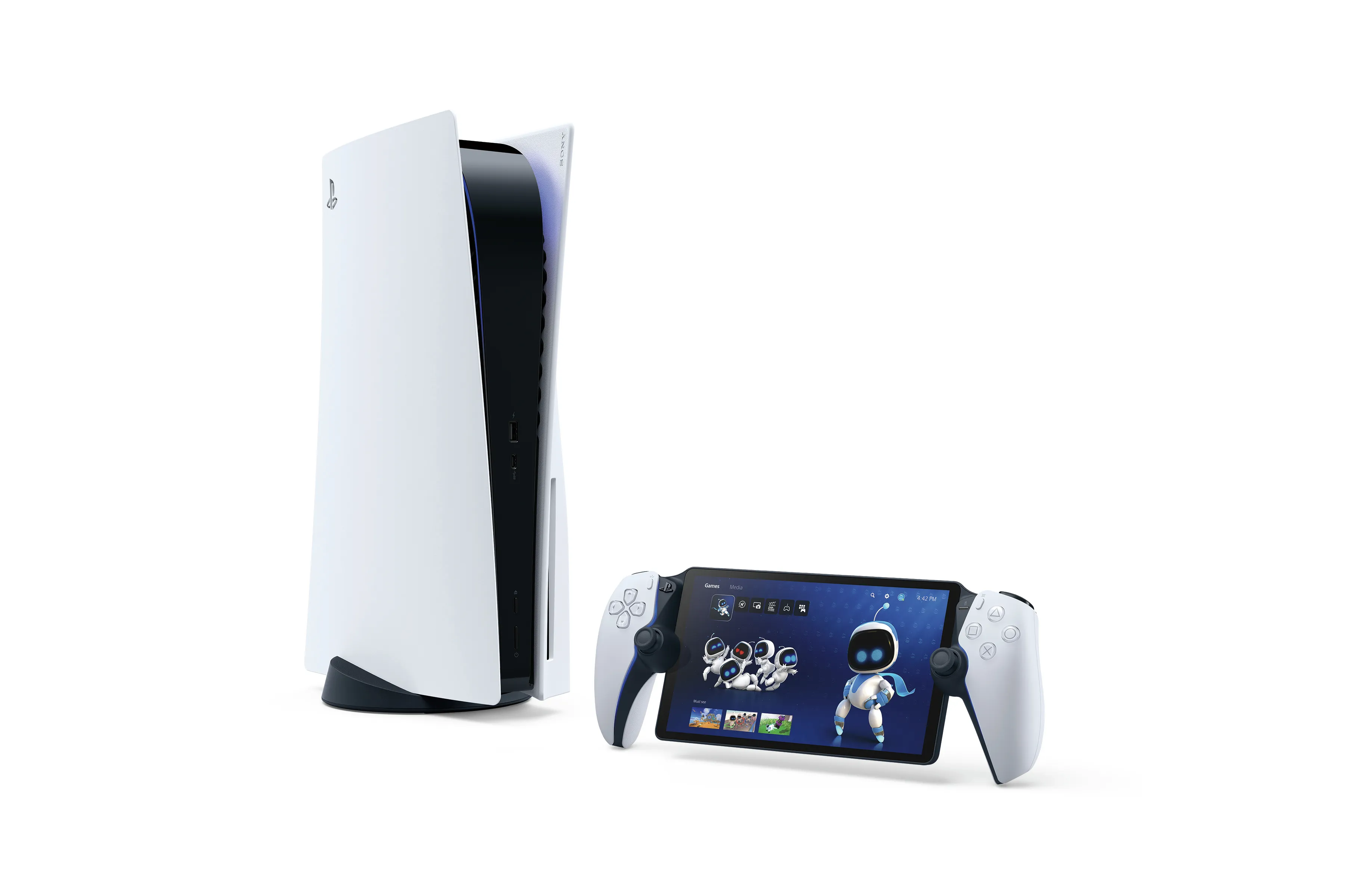 Sony PlayStation Portal fj&auml;rrspelare midnattsvart