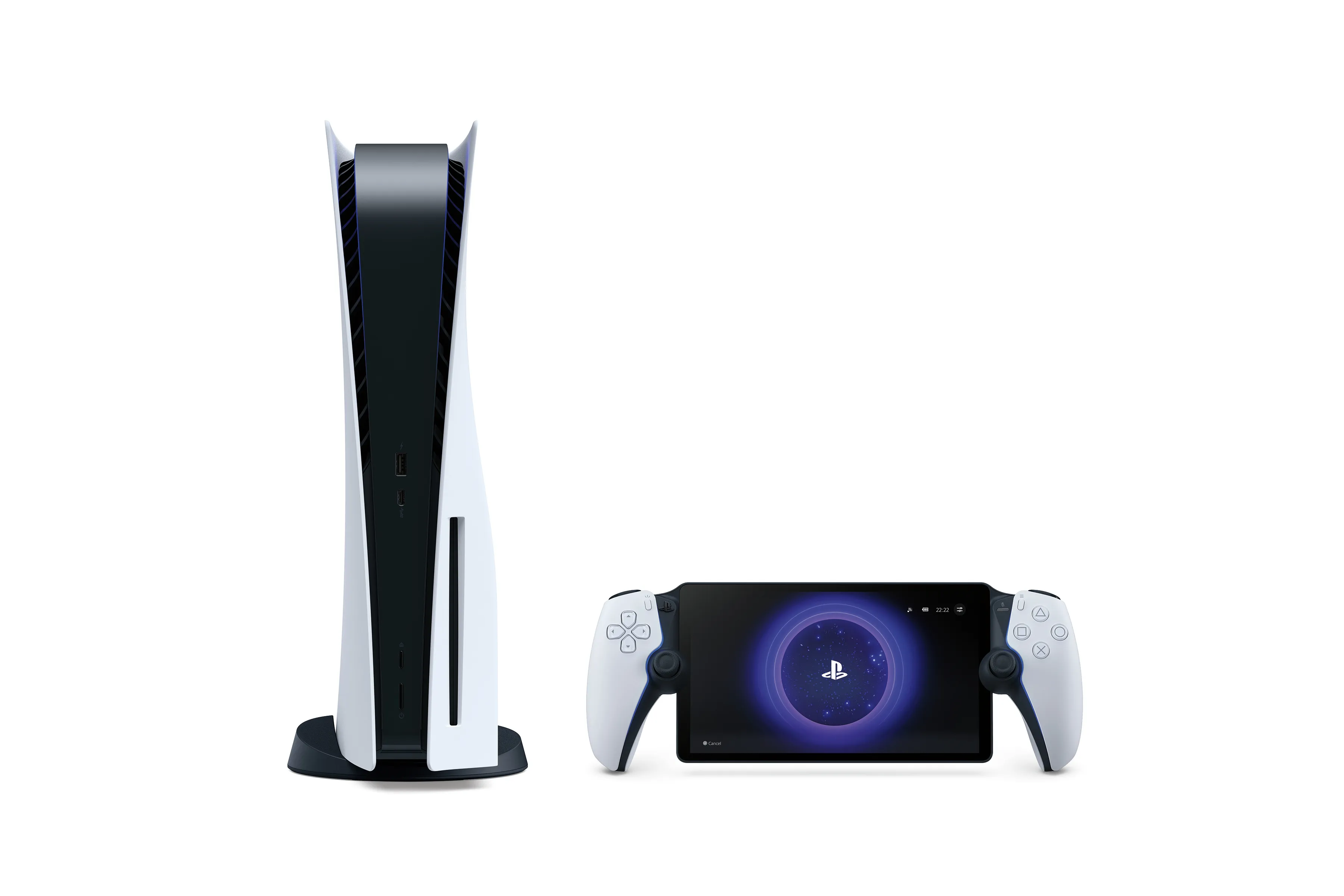 Sony PlayStation Portal fj&auml;rrspelare midnattsvart