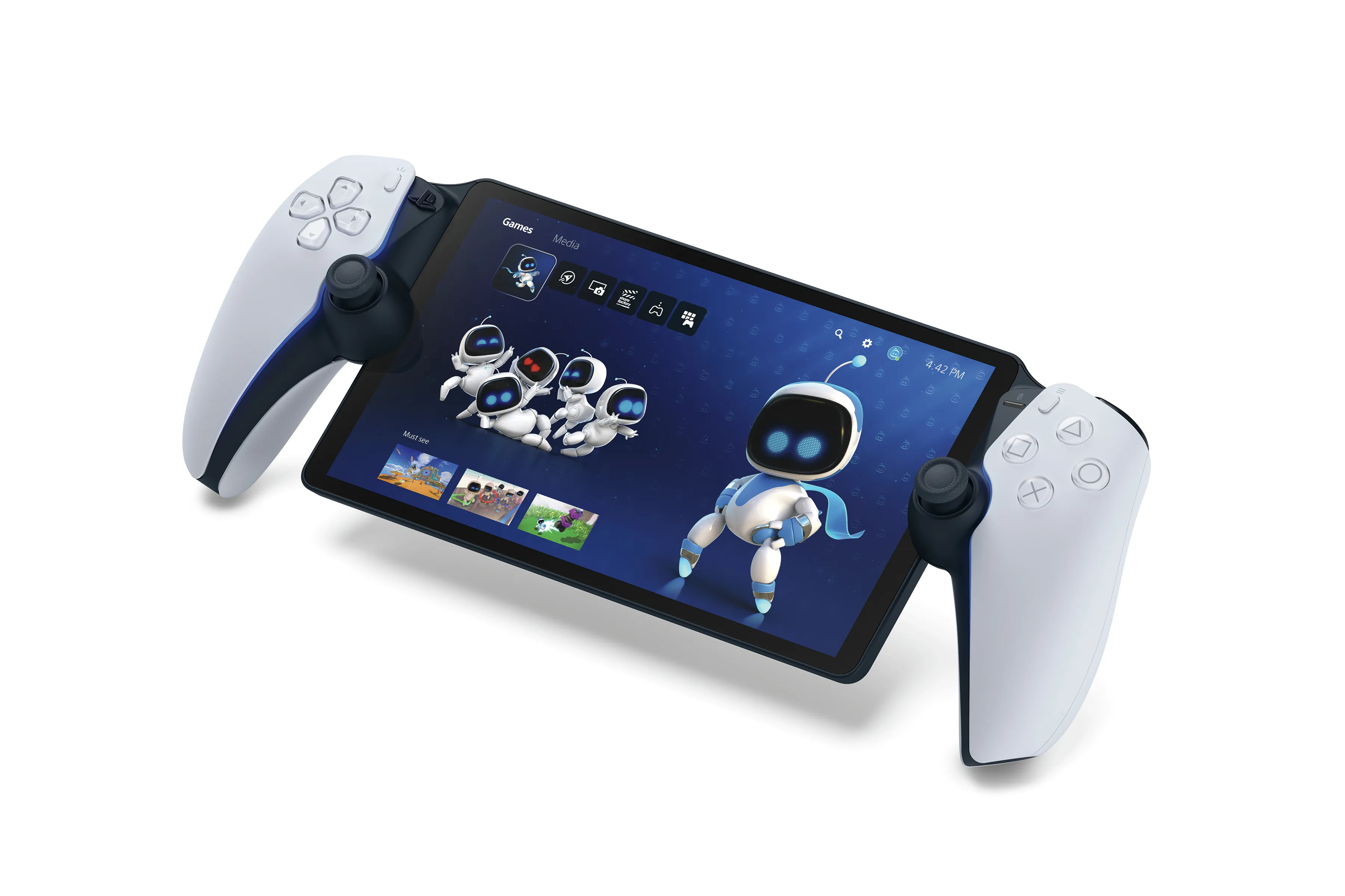 Sony PlayStation Portal fj&auml;rrspelare midnattsvart