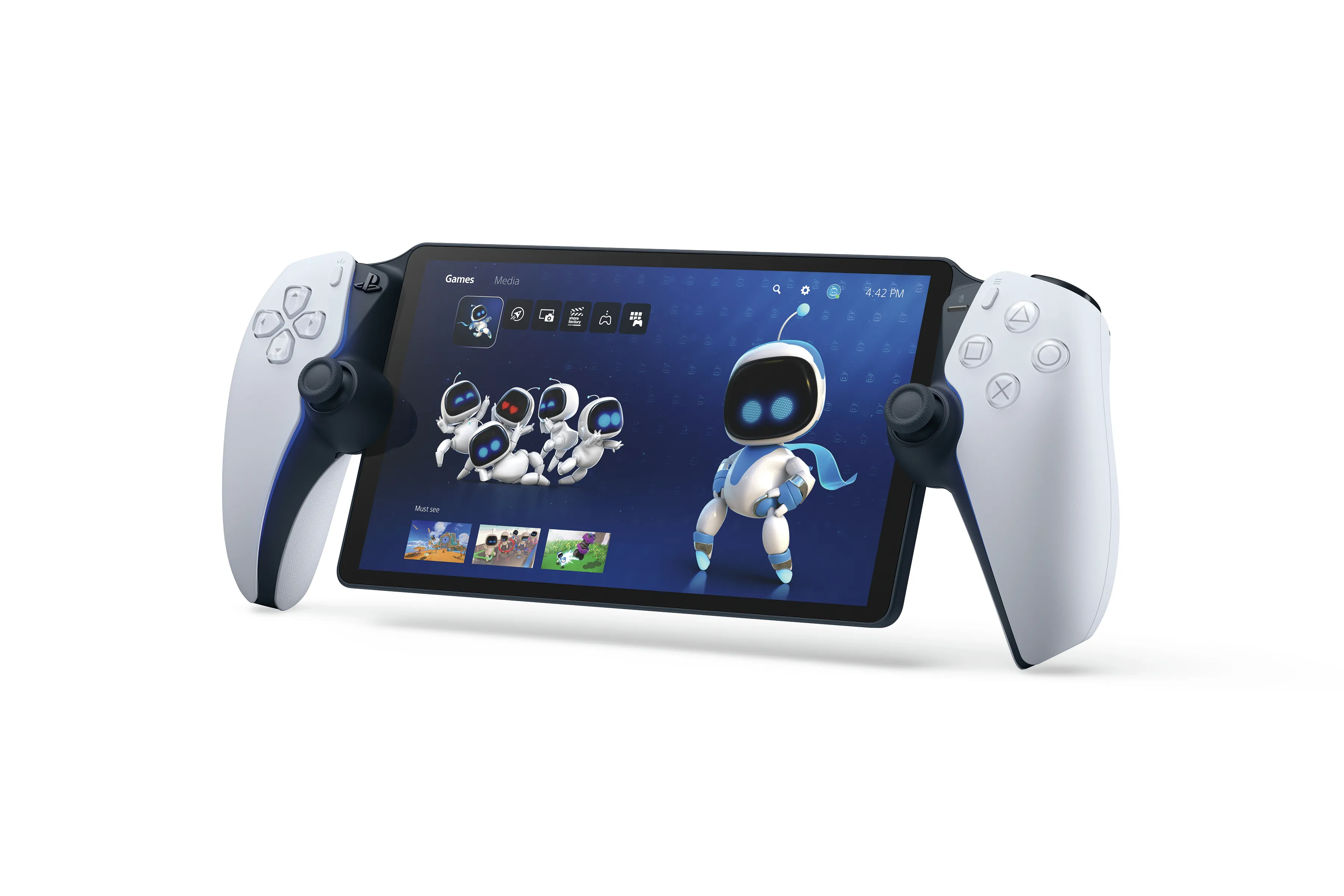 Sony PlayStation Portal fj&auml;rrspelare midnattsvart