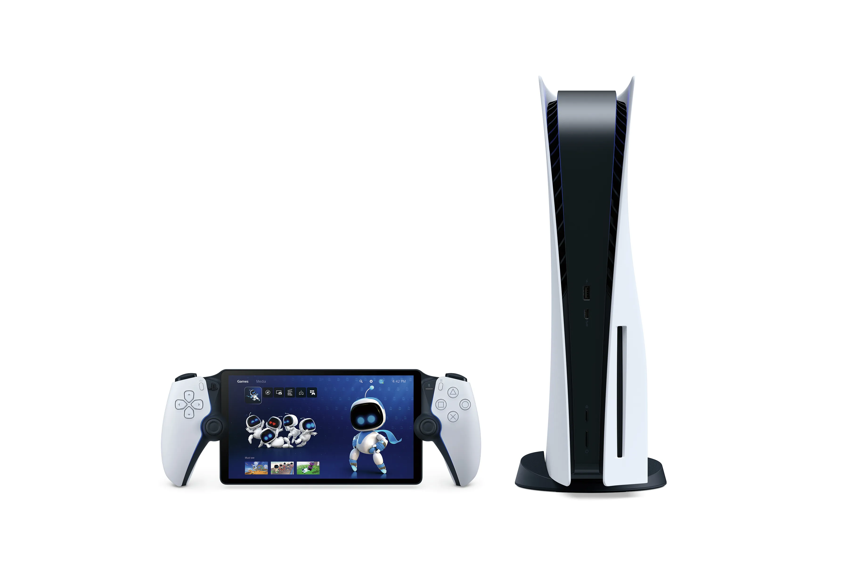 Sony PlayStation Portal fj&auml;rrspelare midnattsvart