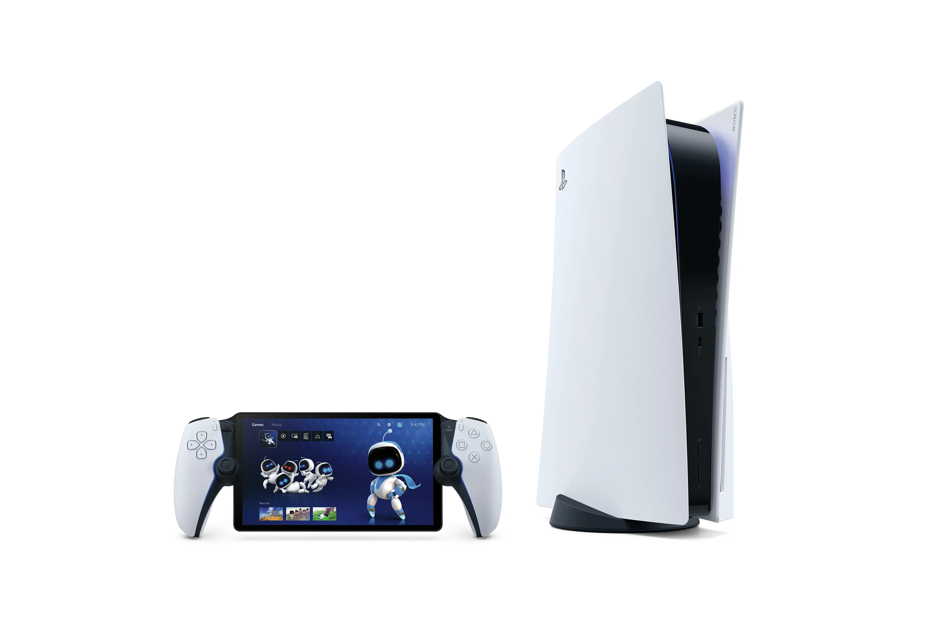 Sony PlayStation Portal fj&auml;rrspelare midnattsvart