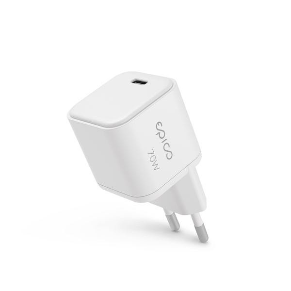 Epico UltraBoost Micro AVS GaN 100W Dynamic Wall Charger EA70b | White | GaN Technology  &amp;  Power Delivery