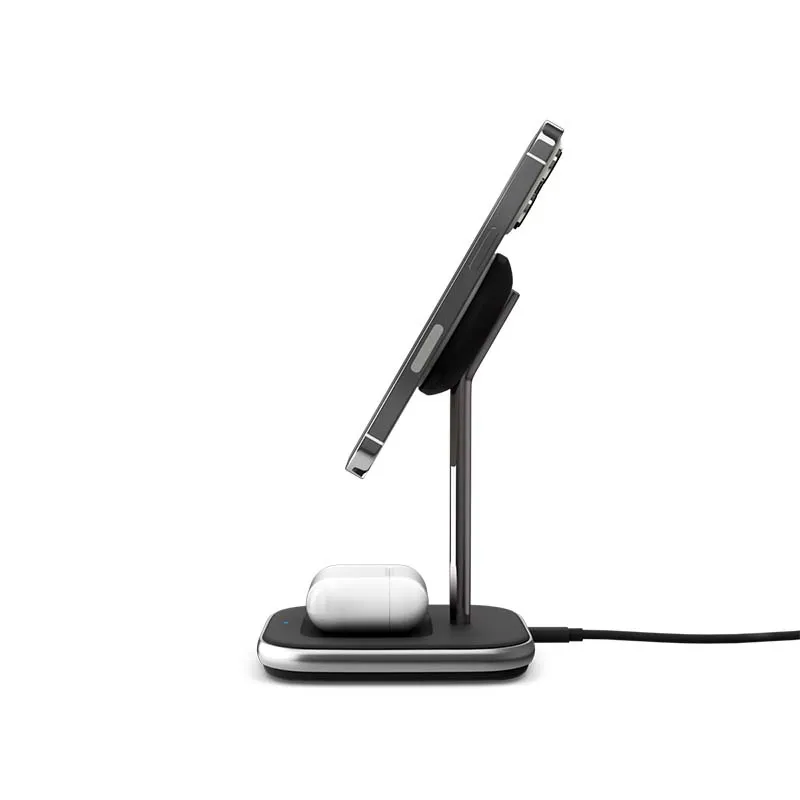 Epico 2IN1 MagSafe Wireless Charger - black