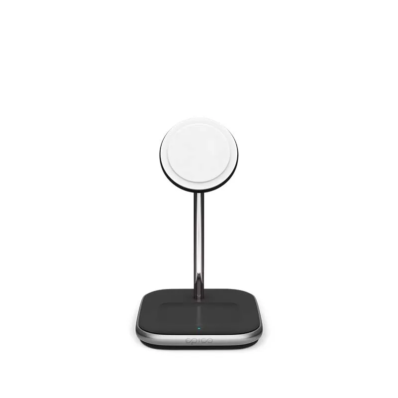 Epico 2IN1 MagSafe Wireless Charger - black