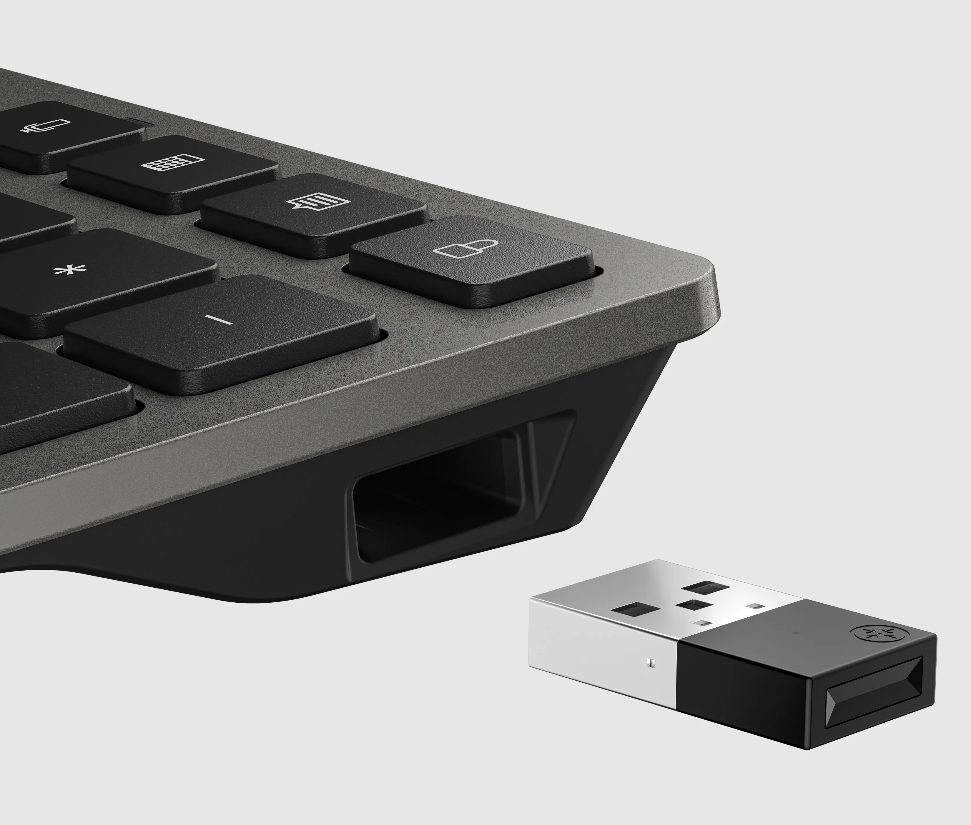 HP 725 Multi-Device Rechargeable Wireless Keyboard Smartbuy