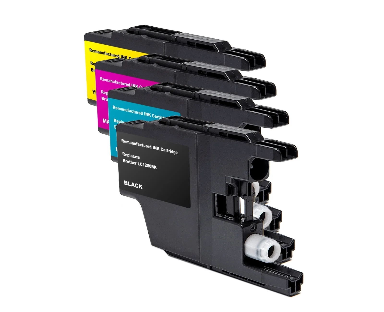 AGFAPHOTO APB1280XLSETD XL-mustekasettipakkaus, musta, syaani, magenta, keltainen, 4 kpl