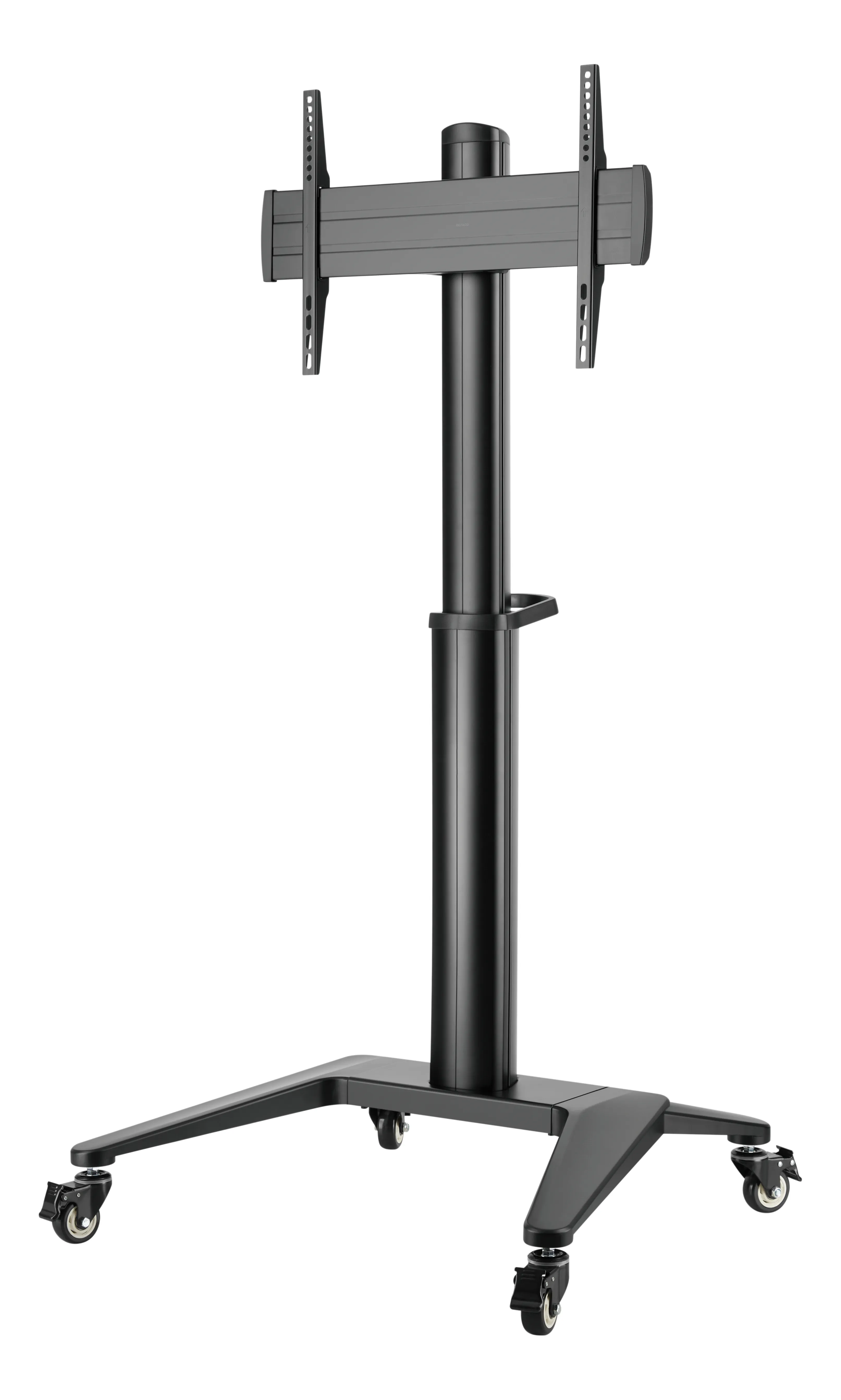 DELTACO Office Display Cart, 37"-70", 70kg, black