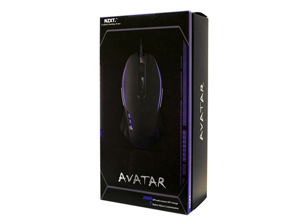 NZXT AVATAR 2600 dpi gaming mouse