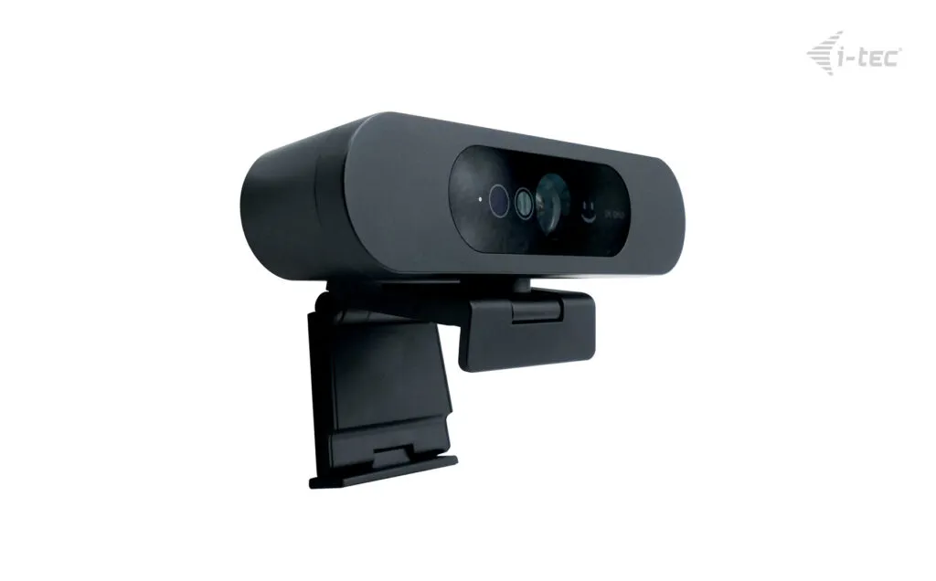 I-tec Solomon WH200 2K Ultra HD, kasvontunnistus, yksityisyyssuoja -webkamera, musta