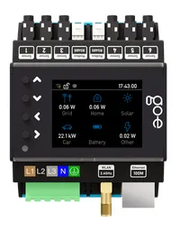 go-e Controller (CH-30-01) Energy Management Controller, Black