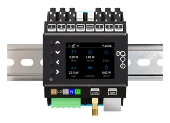 go-e Controller (CH-30-01) Energy Management Controller, Black