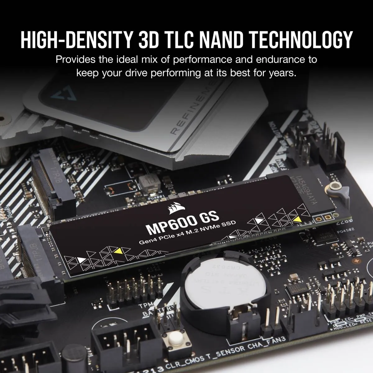Corsair MP600 GS 1 Tt, PCIe 4.0, M.2 -SSD-levy