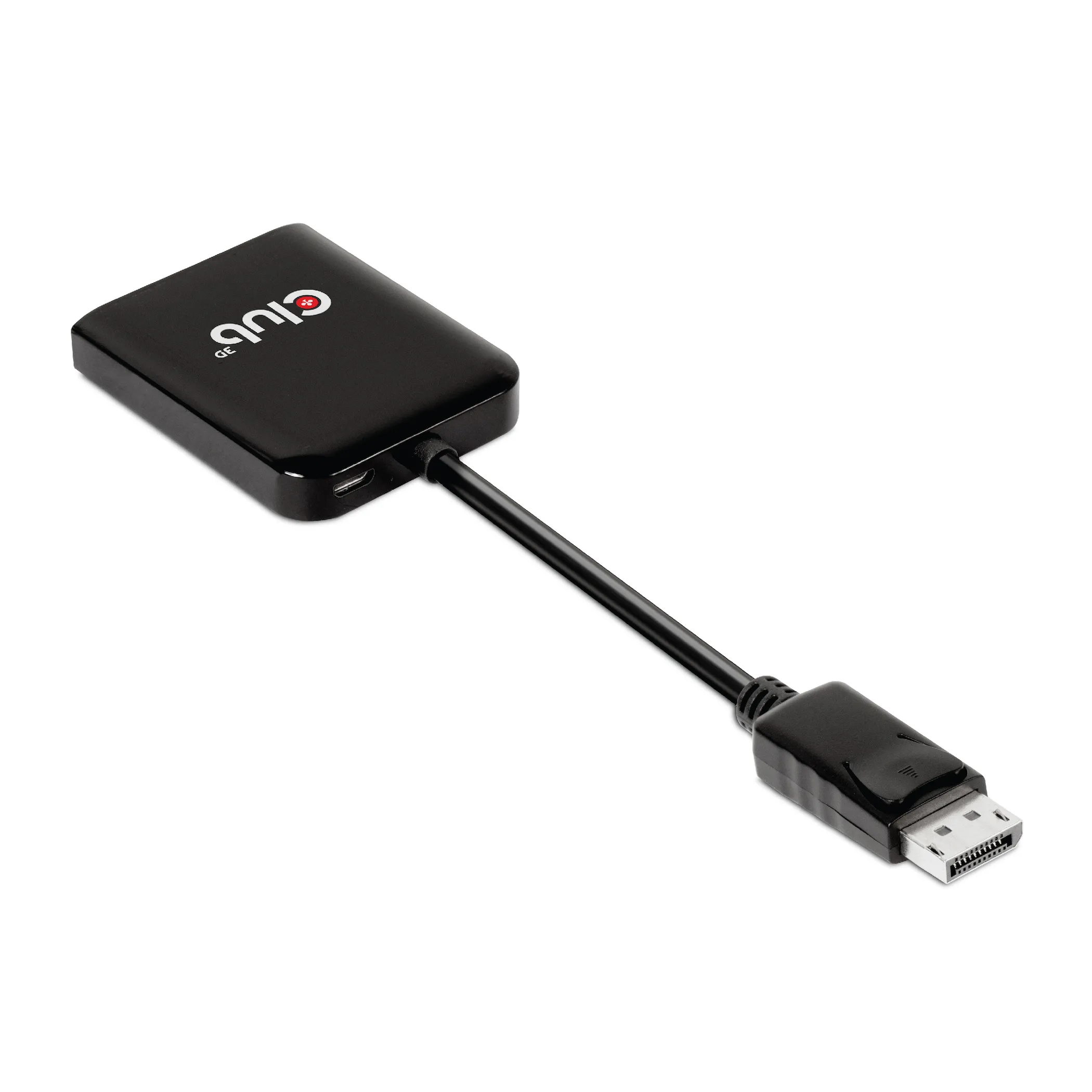 Club 3D DisplayPort 1.4 - 2x HDMI MST - hub, Svart
