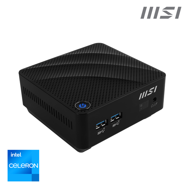 MSI Cubi N JSL-043EU Intel Celeron N4500 4GB 128GB SSD W11P Black