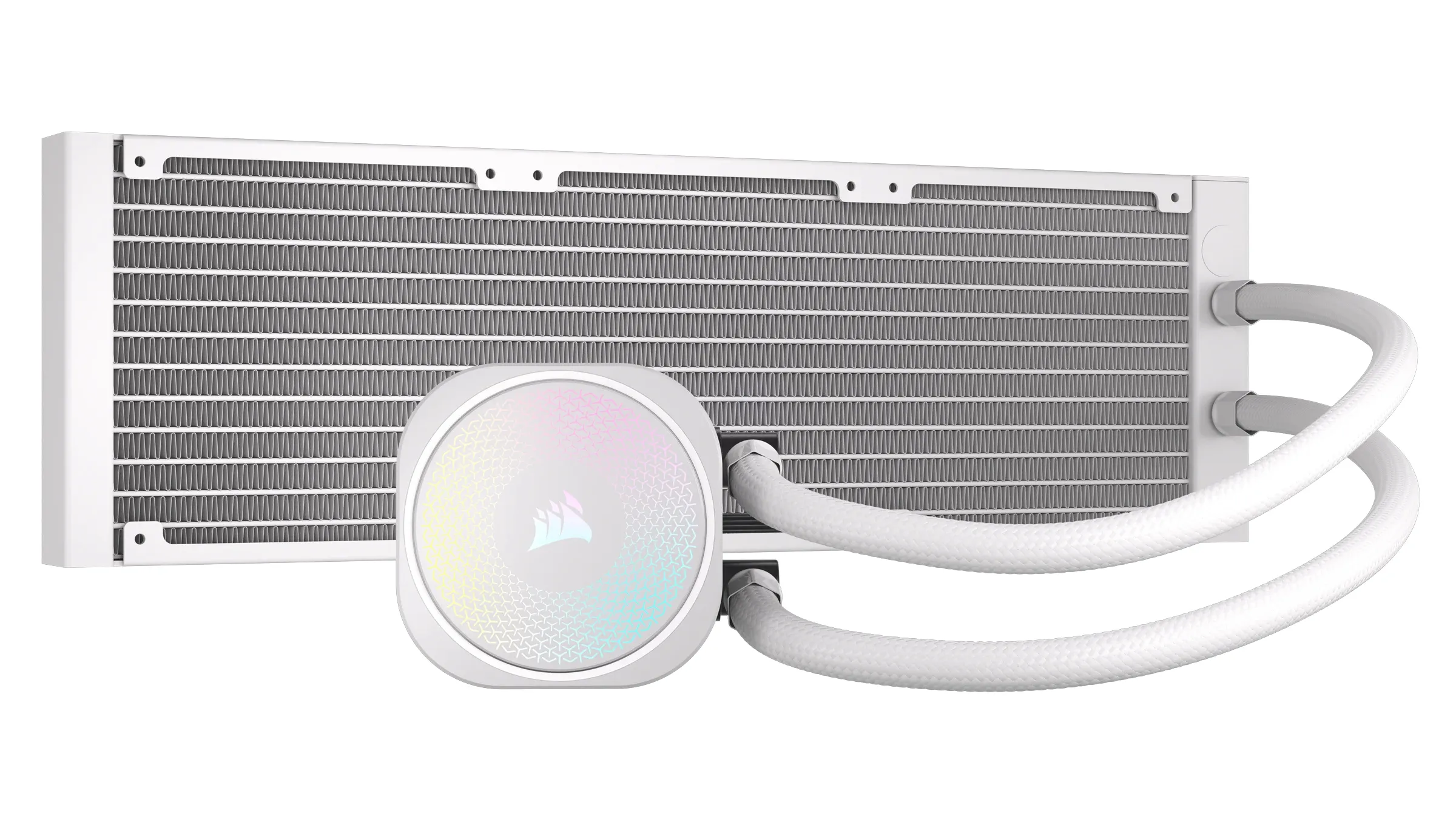 Corsair NAUTILUS 360 ARGB - liquid cooler, white