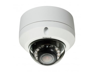 D-LINK Full HD Outdoor Fixed Dome Network Camera 2 megapixel progressive CMOS sensor