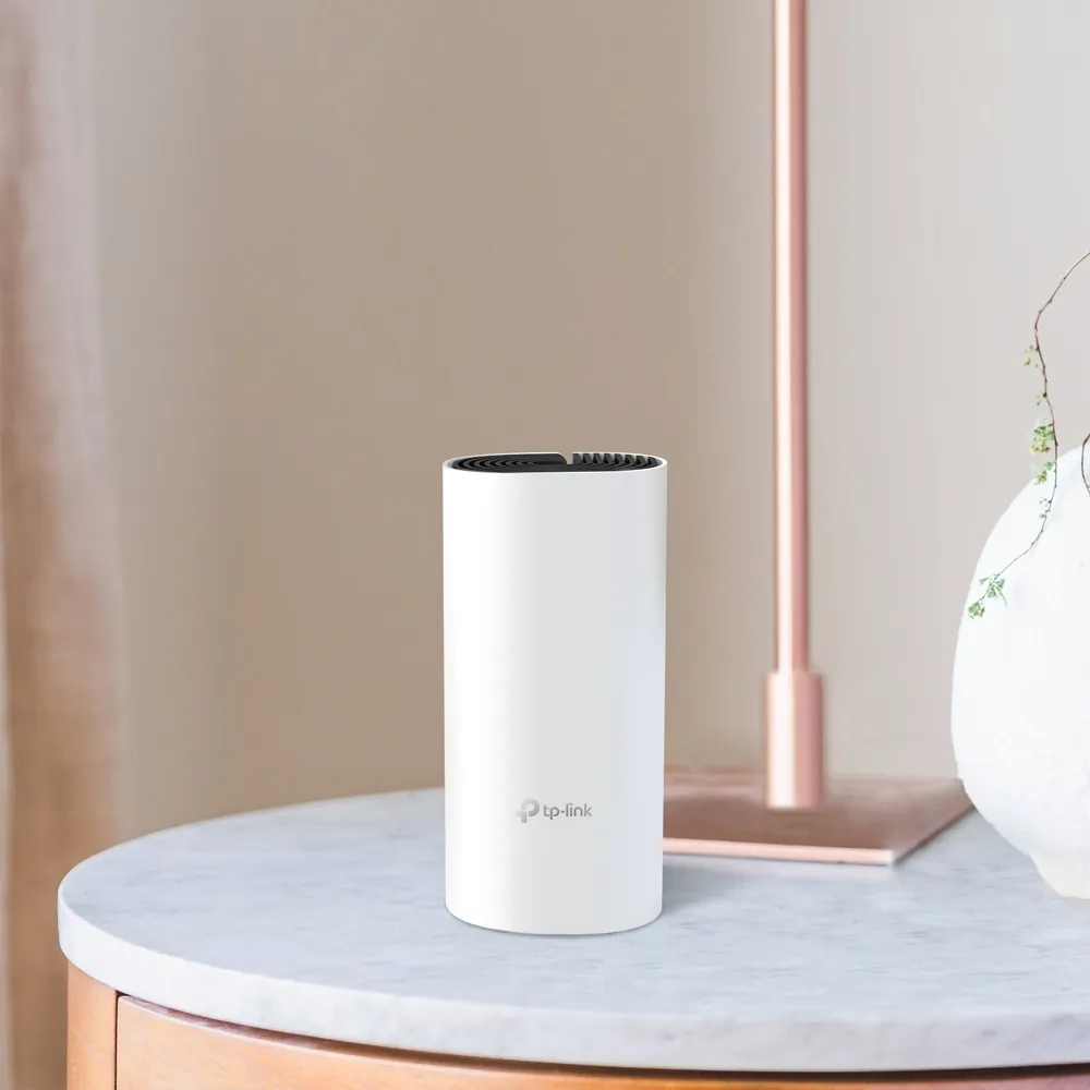 TP-Link Deco M4 Mesh WiFi System, Wi-Fi 5, AC1200, Dual-band, 1 pc, White