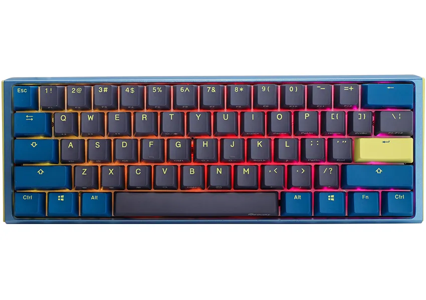 Ducky One 3 Daybreak Mini 60% mekaniskt speltangentbord, Cherry MX Blue, daybreak